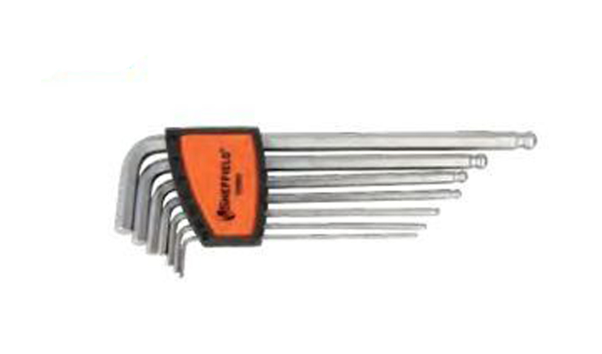 7 pcs Extra-Long Arm Ball End Hex Key Set (S050009)