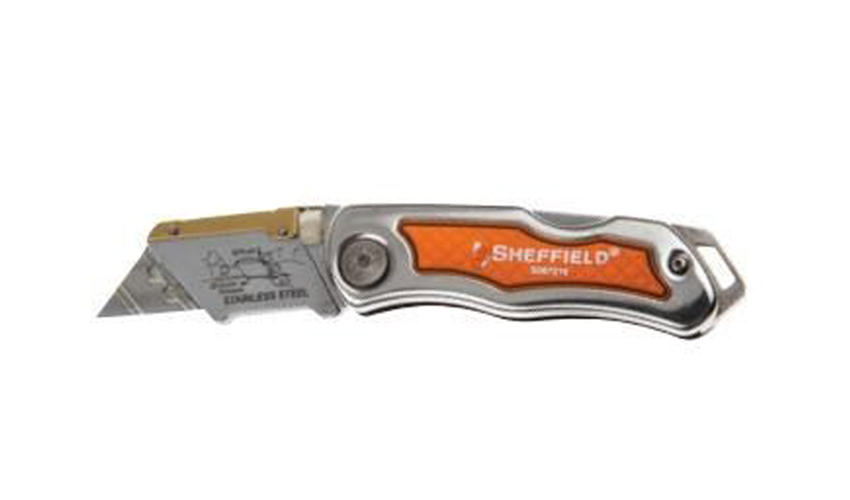 Quick Change Folding Lock-Back Utility Knife (S067219)