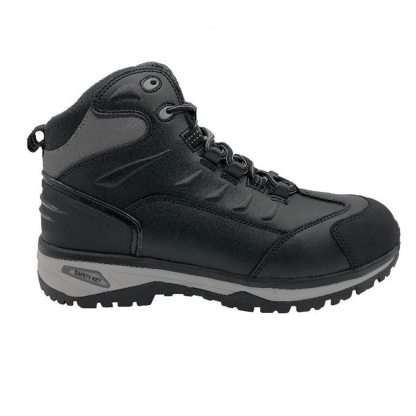 HS-138-BLACK-1G-EVA/RUBBER-S3 SRC-SK รองเท้าเซฟตี้